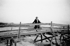 Anna Szyszko na moście.