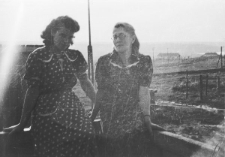 Wanda Cejko i Bronisława Kutiuk po zwolnieniu z łagru.