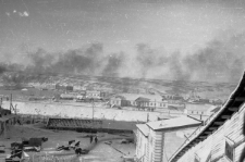 Zabudowania w rejonie Workuty.