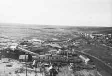 Fragment panoramy Workuty. Teren kopalni nr 9-10