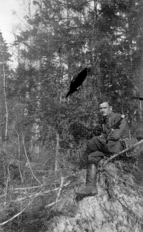 Żołnierz AK z oddziału por. "Niemna" i "Fali" działającego na Grodzieńszczyźnie po 1945 roku.