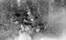 Żołnierze AK z działających na Grodzieńszczyźnie po 1945 roku odziałów "Niemna" i "Fali".