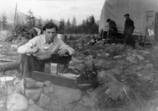 Więźniowie w tajdze, okolice Wietriennego.