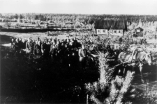 Pogrzeb zesłańca Litwina.