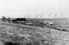 Widok kopalni węgla, w której w latach 1955-1958 pracowali Helena i Bolesław Kasjanowie.
