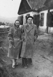 Helena i Bolesław Kasjanowie przed wyjazdem do Polski.