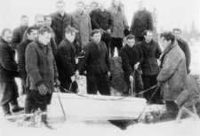 Dawny OŁP-2. Pogrzeb byłego więźnia łagru.