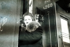 Stanisława Gortyńska ps. "Komarowa", łączniczka w wileńskim Kedywie AK, przebywała na zesłaniu w Incie.