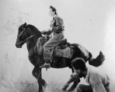 Na koniu Czesława Dziemirów.