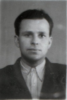 Alfons Budzisz; fotografia wykonana po zwolnieniu z łagru.