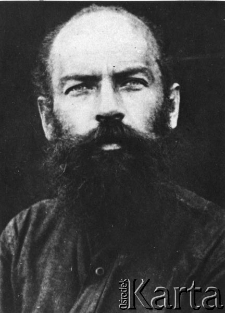 Zygmunt Bogdanowicz podczas pobytu w łagrze "Bolszaja Inta". Opuścił ZSRR z Armią Andersa.
