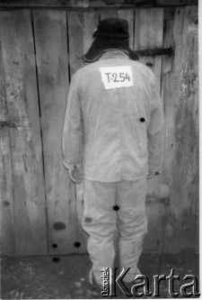 Stanisław Zdaniukiewicz w ubiorze łagiernika workuckiego. Czasy współczesne.