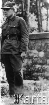 Stanisław Szczeklik, porucznik, w mundurze Wojska Polskiego.