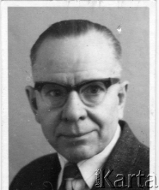 Wacław Iwaszkiewicz, zdjęcie legitymacyjne.