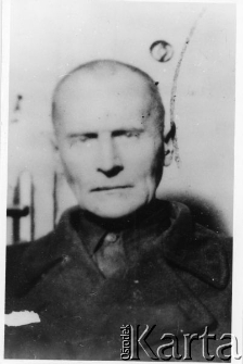 Portret mężczyzny NN, zdjęcie wykonane prawdopodobnie na zsyłce w ZSRR.