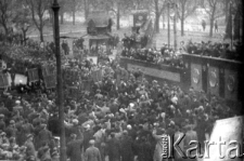 Defilada Armii Czerwonej we Lwowie z okazji przyłączenia Zachodniej Ukrainy do USRR.