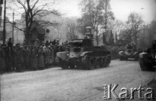 Defilada Armii Czerwonej we Lwowie z okazji przyłączenia Zachodniej Ukrainy do USRR.