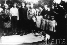 Pogrzeb Anny Jarmoluk zmarłej na zesłaniu.