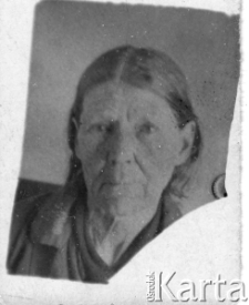 Eugenia Tołstobruch podczas pobytu na zesłaniu - portret.