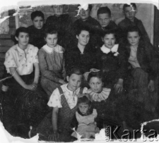 Dzieci polskie w Domu Dziecka w Zagorsku.