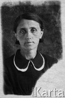 Maria Maliszowa podczas przymusowego osiedlenia w ZSRR.