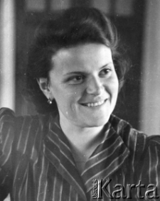 Henryka Głód podczas pobytu na zsyłce - portret.