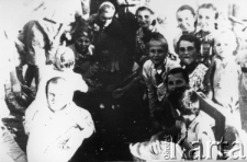 Dzieci polskie i żydowskie ewakuowane z wojskami Andersa do Persji.