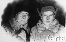 Od prawej: Stanisław Brzozowski, Władysław Niedźwiedź.