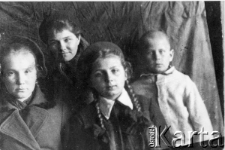 Marta Bejnarowicz, Stenia Gibowska, Barbara i Wacław Bielicki.