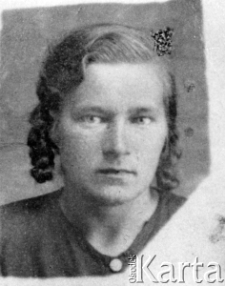 Emilia Siejka - portret wykonany podczas pobytu na zsyłce.