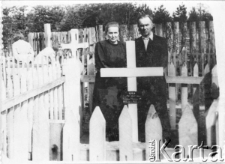 Mogiła Wiktora Hajdula zmarłego podczas zesłania w lutym 1955 r.