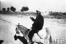 Kazach jadący na rynek.