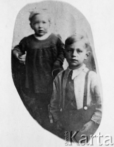 Rajmund Bobrowski i Ewa Teresa Ciborowska podczas pobytu na zesłaniu w Kazachstanie.