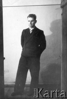 Stanisław Gajdel z Grodna podczas zesłania do Workuty.