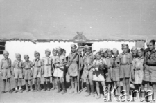 Obóz Uchodźctwa Polskiego nr 1; świetlica zuchów.