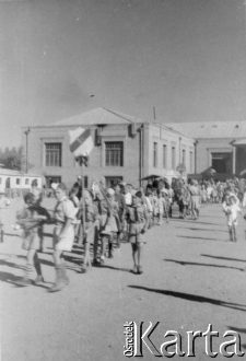 Obóz Uchodźctwa Polskiego Nr 1; uroczystości "Chrystusa Króla".