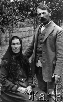 Jan i Zofia Janowcowie, rodzice Andrzeja Janowca oficera WP zamordowanego w Katyniu.