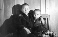 Edmund i Tadeusz - dzieci pp. Weberów, pierwsze dzieci polskich zesłańców urodzone w Workucie.