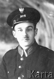 Portret funkcjonariusza Policji Państwowej w Kołomyi Franciszka Szopfa.