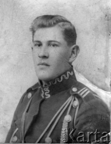 Władysław Fajfer, zasłużony legionista, zmarł z łagrze sowieckim w Nuzał w 1946 r. - portret z okresu międzywojennego.