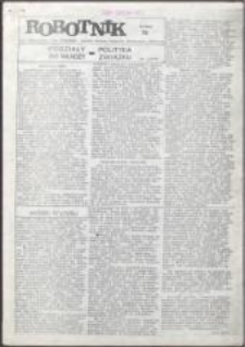 Robotnik. Pismo współpracujące z NSZZ "Solidarność" regionów: Mazowsze, Małopolska, Świętokrzyski, Jelenia Góra, nr 74