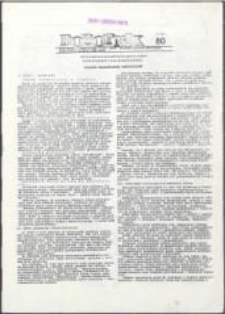 Robotnik. Pismo współpracujące z NSZZ "Solidarność" regionów: Mazowsze, Małopolska, Świętokrzyski, Jelenia Góra, Toruń, nr 80