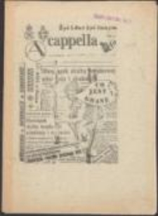 A Cappella. Nieregularnik Ruchu "Wolność i Pokój", nr 3