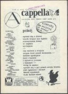 A Cappella. Nieregularnik Ruchu "Wolność i Pok&oacute;j", nr 4