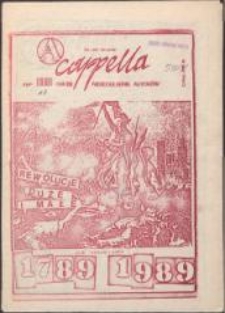 A Cappella. Nieregularnik autorów, nr 17