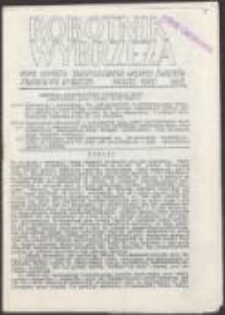 Robotnik Wybrzeża. Pismo Komitetu Założycielskiego Wolnych Związk&oacute;w Zawodowych Wybrzeża, nr 6