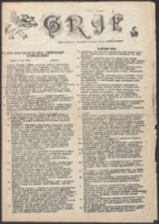 Gryf. Pismo organizacji "Solidarność Walcząca" Oddział Pomorze Zachodnie, nr 2