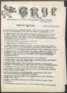Gryf. Pismo organizacji "Solidarność Walcząca" Oddział Pomorze Zachodnie, nr 3