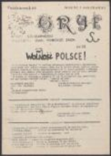 Gryf. Pismo Solidarności Walczącej Oddz[iał] Pomorze Zach[odnie], nr 35