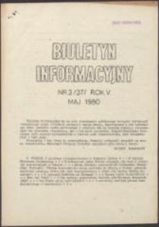 Biuletyn Informacyjny. Aktualności życia publicznego, nr 3(37)